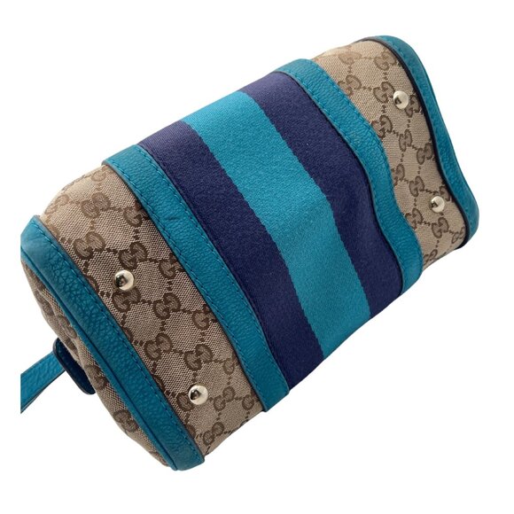 Gucci GG Canvas Mini Boston Handbag - Picture 4 of 8